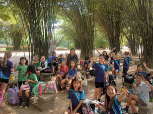Year 3 Explores Local Wisdom at Baan Yaa Suan Bpuu
