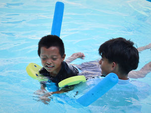Students Connect Through Swimming and Shared Learning