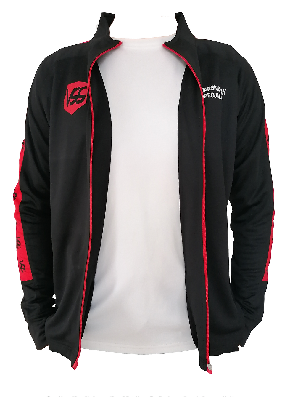 Vixiarskie Siły Specjalne | bluza bez kaptura | black&red