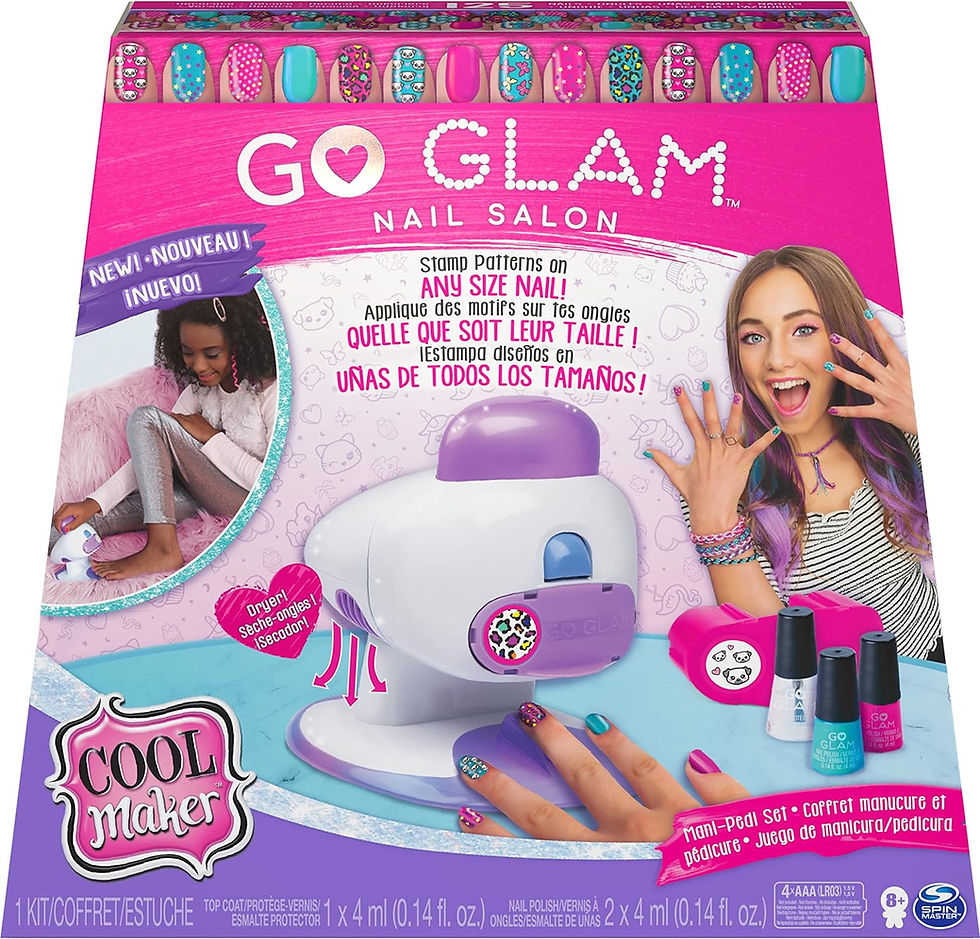 Thumbnail: Manicures and Pedicures with 5 Patterns and Nail Dryer