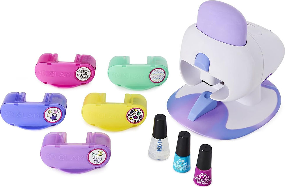 Thumbnail: Manicures and Pedicures with 5 Patterns and Nail Dryer