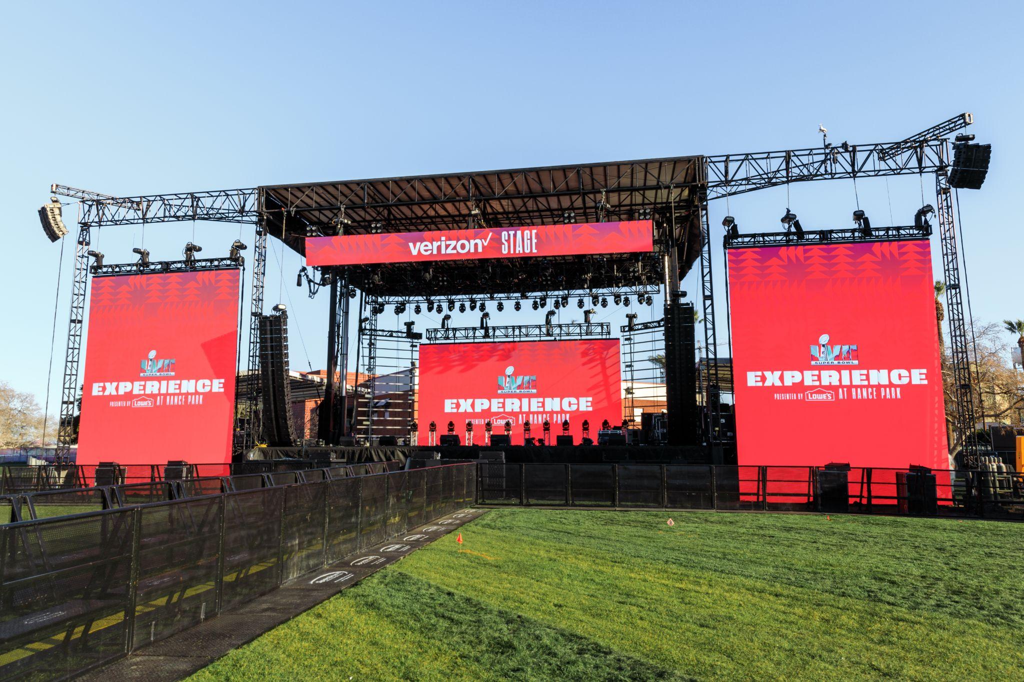 Sponsor activation area