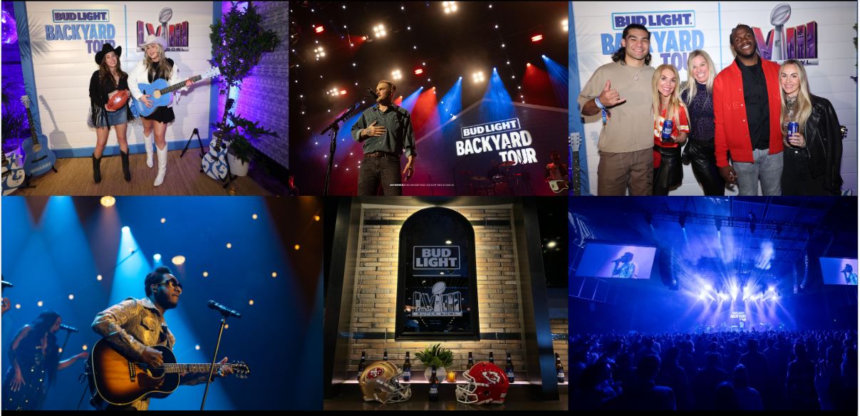 Bud Light Backyard Tour concert at The Chelsea, Las Vegas