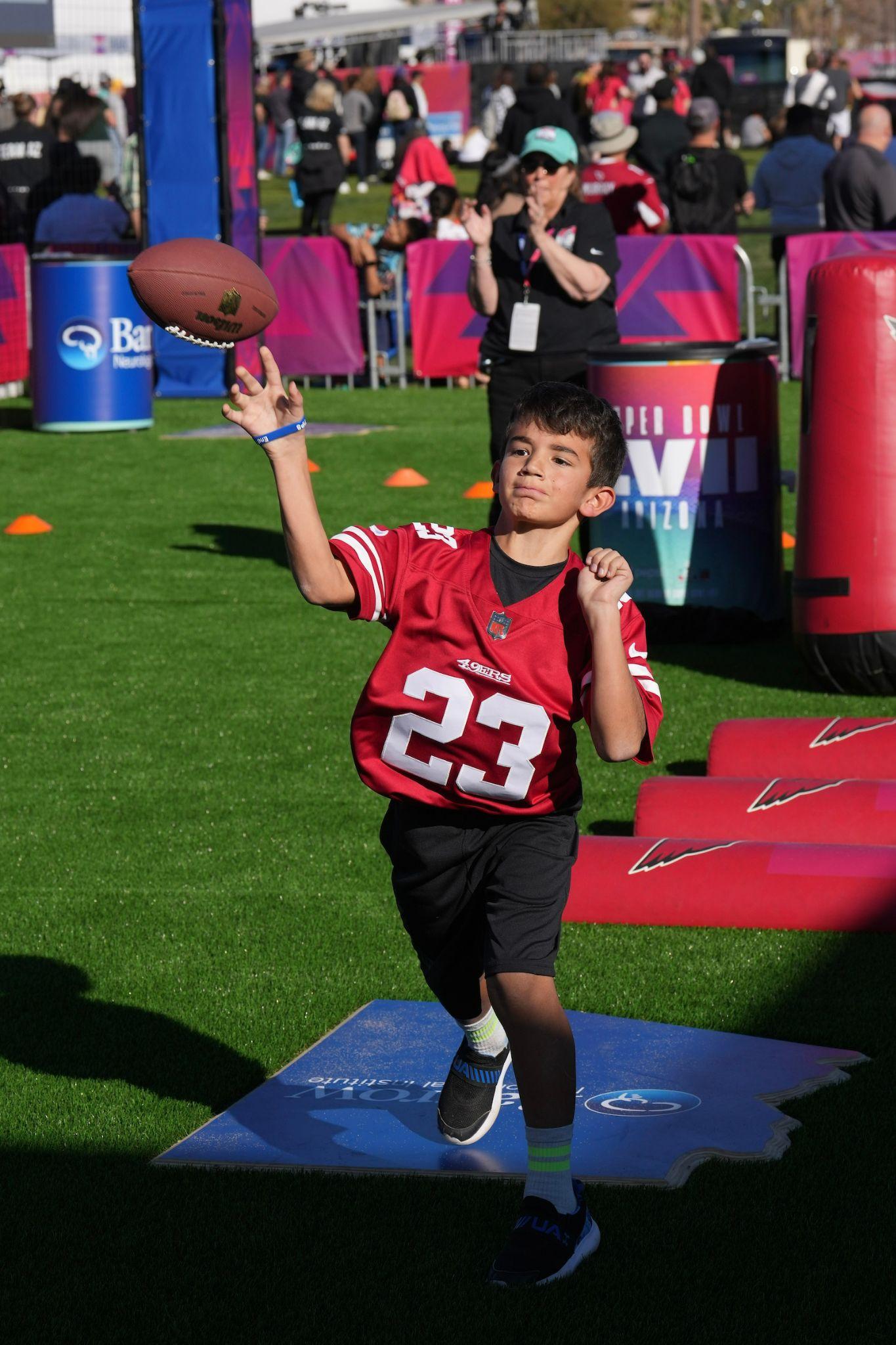 Fan zone activity