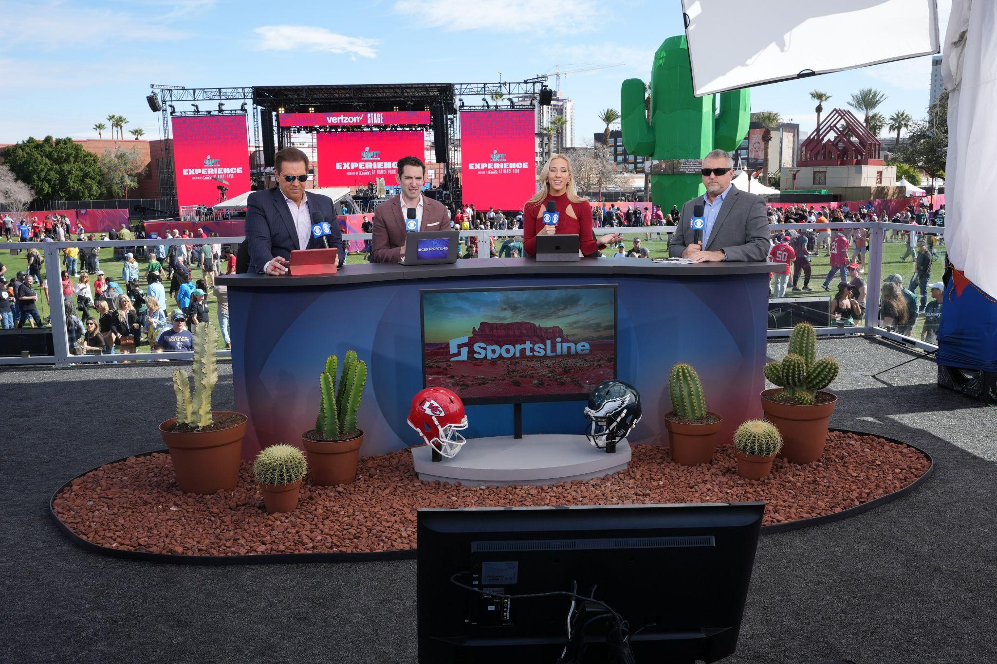 Evening programming at the Super Bowl Experience festival