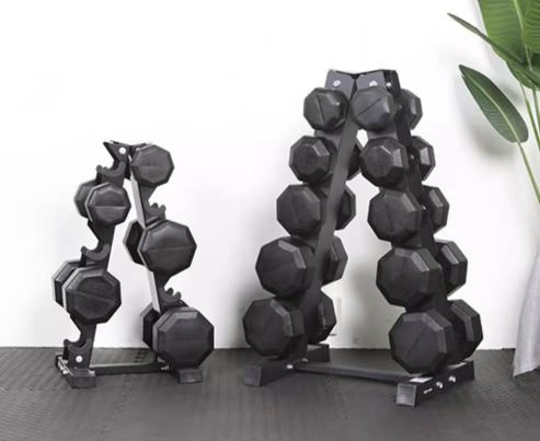 Home Gym 5-layer Triangle Dumbbell Rack | My Site