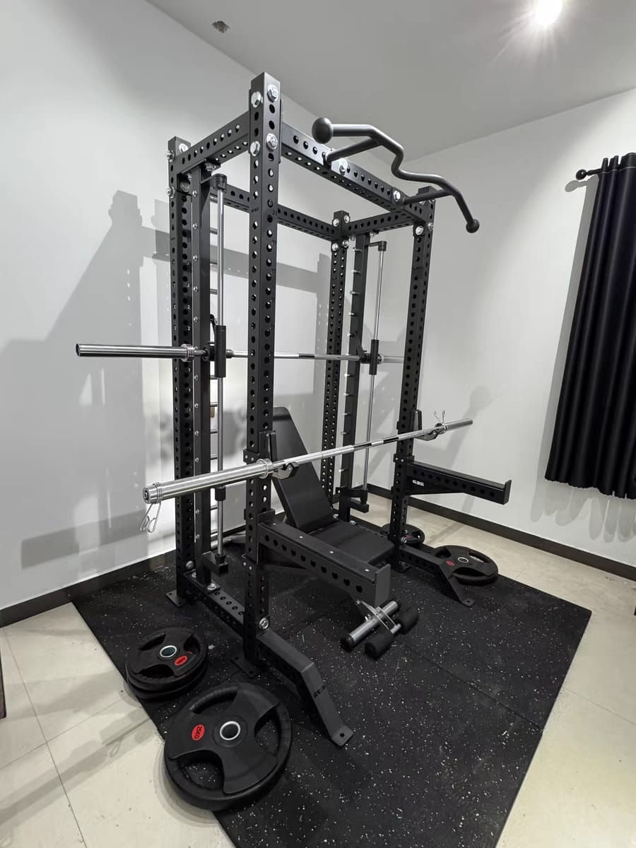 Thumbnail: Commercial Smith Cable Squat Multi Machine