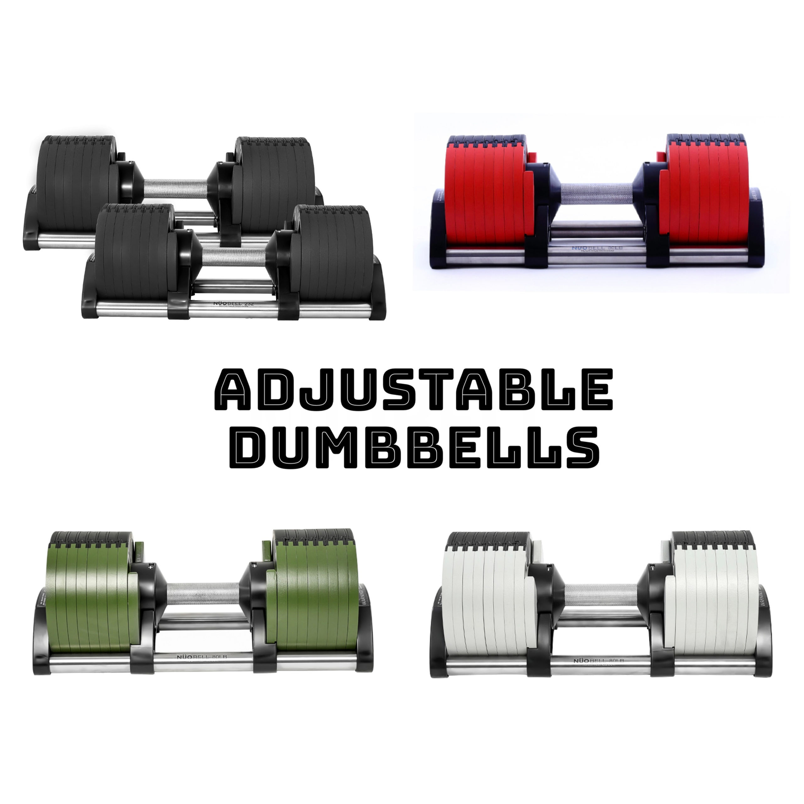 Smart Design Adjustable Dumbbells