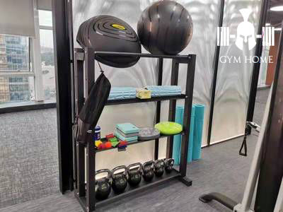 Thumbnail: Gym Multifunction Fitness Storage Rack