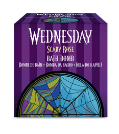 Wednesday bath bomb 165g rose