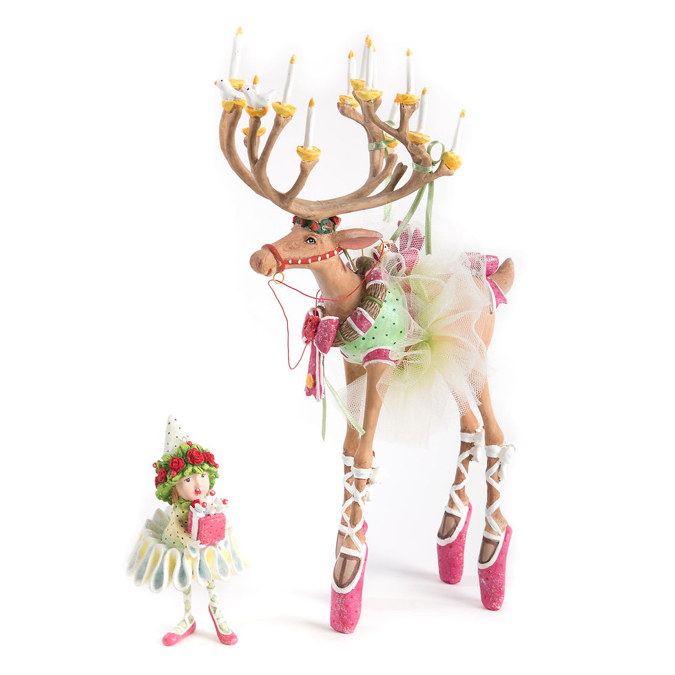 Miniaturbild: DASH AWAY ELF ORNAMENT - Dancer