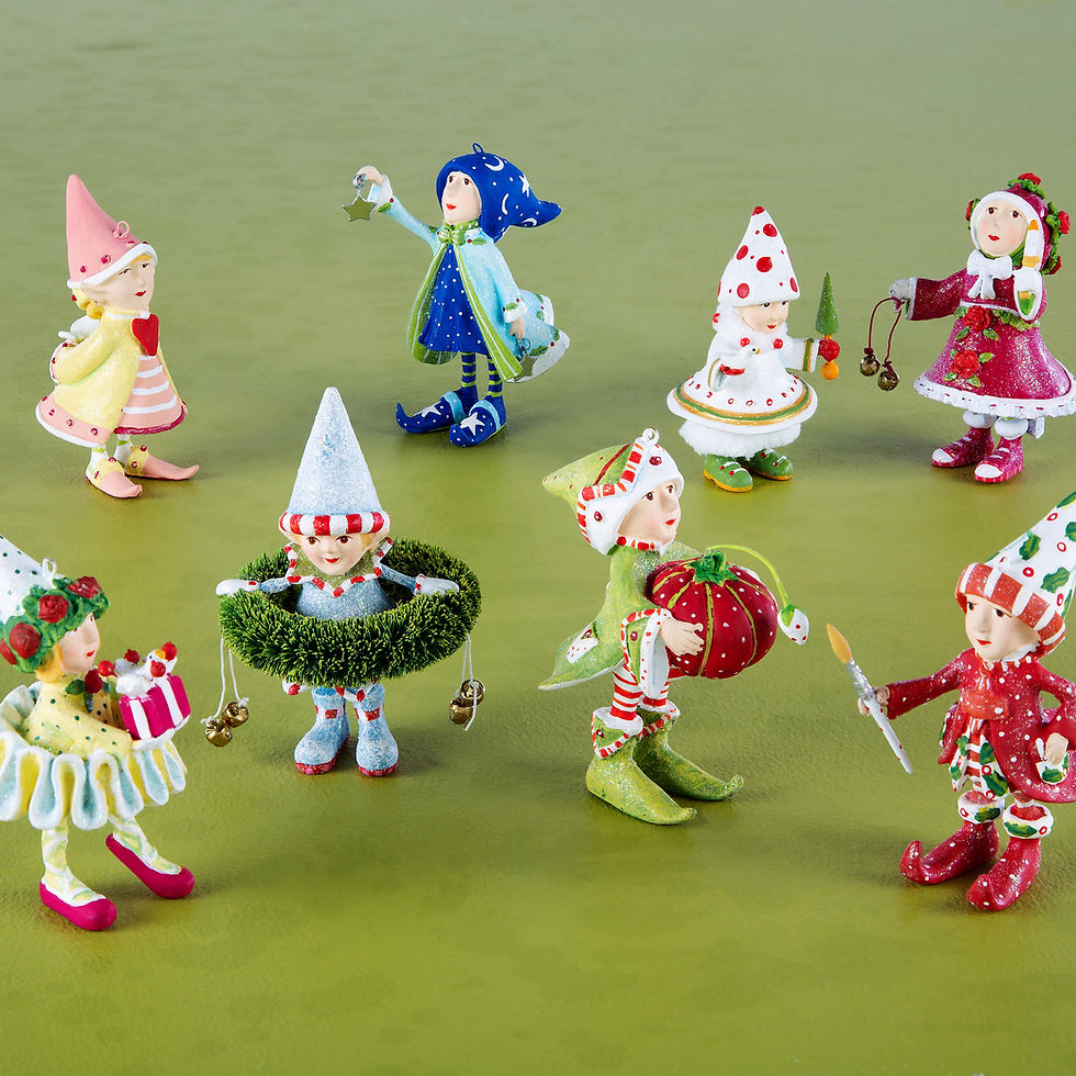 Miniaturbild: DASH AWAY ELF MINI ORNAMENT - Cupid
