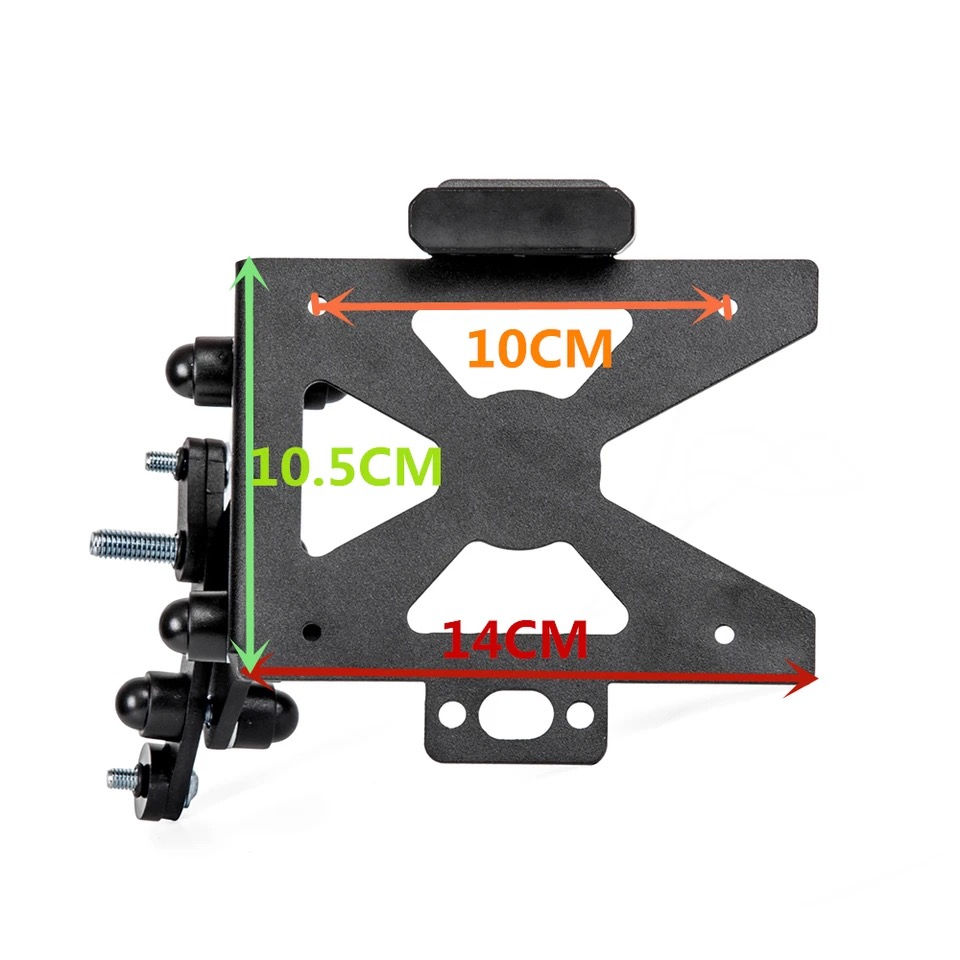 Miniature : Support de plaque latérale Side plate support bmw ninet