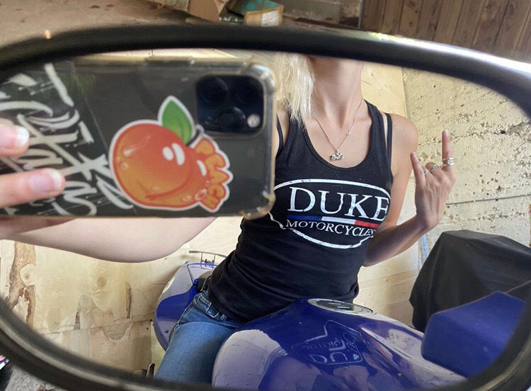 Miniature : Débardeur femme duke motorcycles 