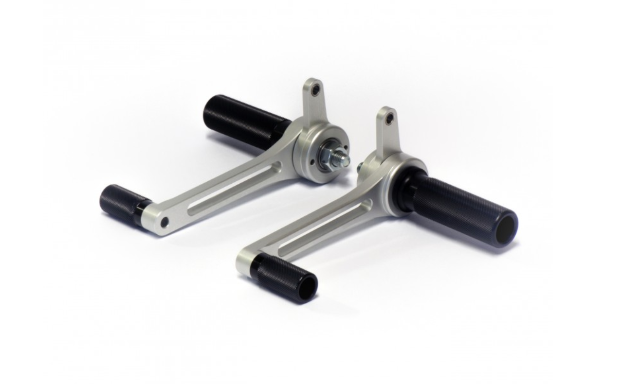 commande reculée monza alu et noir ref PVF1010-WB-DF