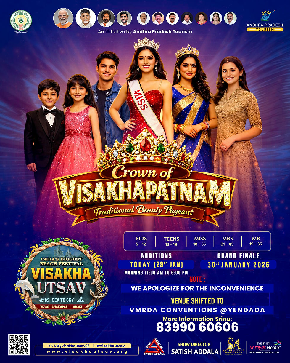Crown of Vishakapatnam Auditions