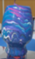 vase paint pour