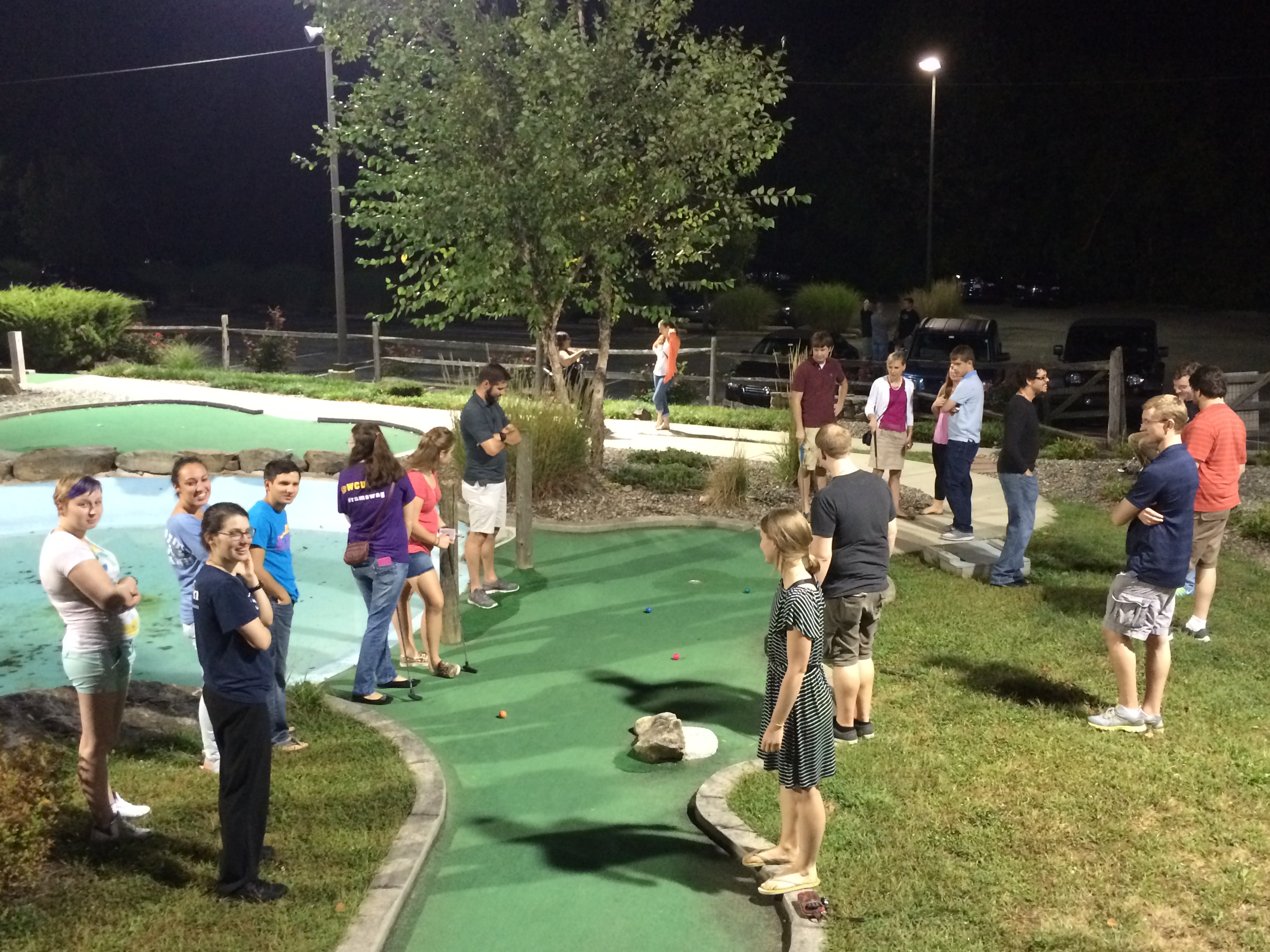 Mini Golfing