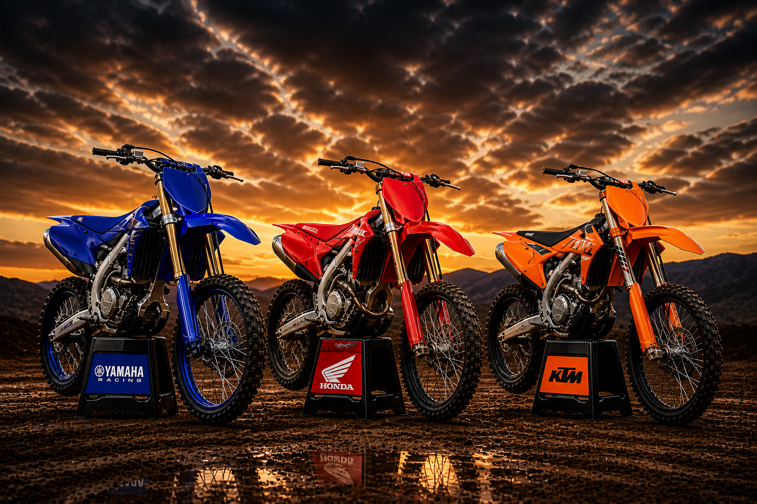 Top 3 Motocross bikes