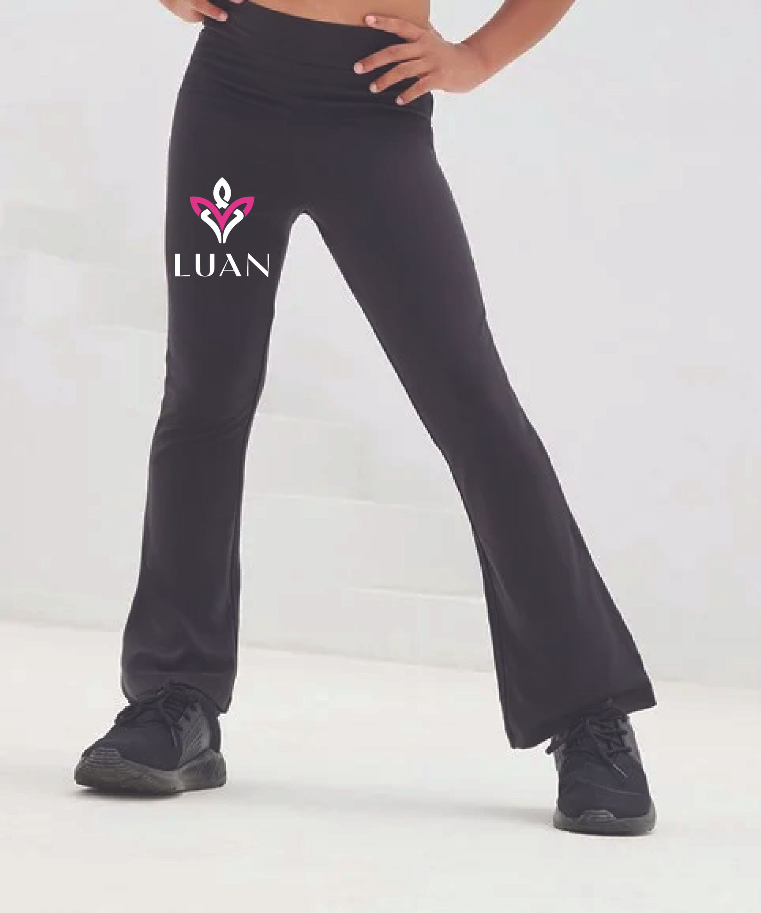 LUAN ACADEMY Flared sports leggings