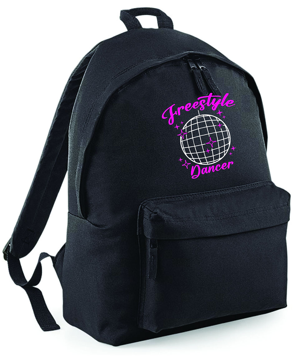 Freestyle Dancer Diamonte BACKPACK Personalised