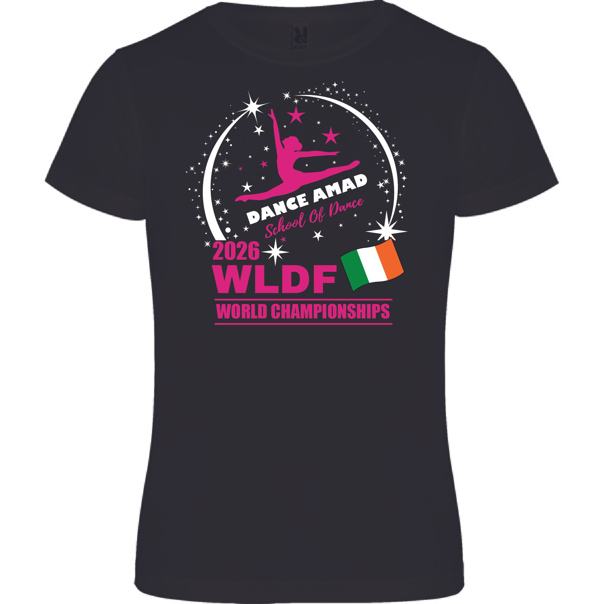 WORLD CHAMPIONSHIPS Dance Amad Sports tee