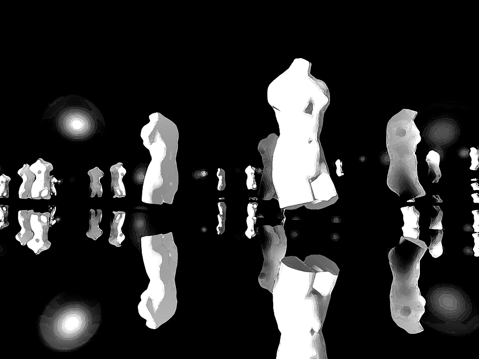 L'immagine di un render grafico fatto con il software Bryce 3D, il quale dà un tocco vintage e retro a quello che sarebbe altrimenti un intrigo depravato tra scrittore e lettore. Il primo imposta la scena del secondo che trova un file classificato e segreto, quindi l'altro lo legge con il fiato sospeso. Questa serie di racconti brevi punta ad alienare la speranza nei confronti del futuro e del genere umano, facendo riflettere su come tutto potrebbe avere una fine tragica e drammatica. Consigli Per Gli Acquisti Nel Paese Senza Sogni è questo ed altro: una sovversione dei cliché, una storia di macchinazioni e complotti politici, di cospirazioni tra multinazionali, di prodotti e servizi pericolosi, nonché un continuo spunto di riflessione per un mondo che di surreale e distopico ha ben poco, poiché tutto questo horror e paura in realtà non sono poi così diversi dai giorni nostri. Psicologico, filosofico e satirico, Consigli è uno dei migliori libri italiani degli ultimi tempi.