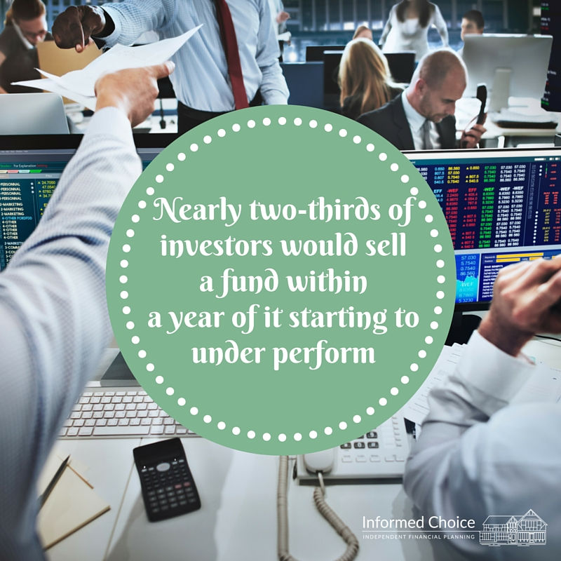 When investment funds under perform