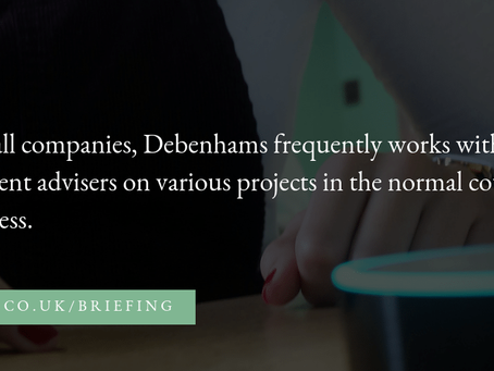 Debenhams business review, Ma to retire, and four-day working week