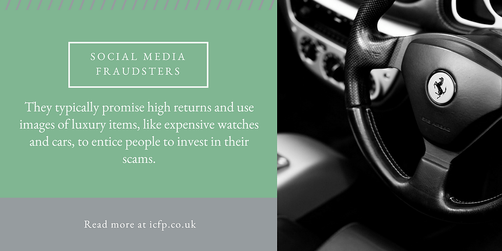 Be vigilant to social media fraudsters
