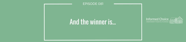 Podcast 081: And the winner is...