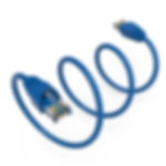 50Ft Cat6A UTP Booted Patch Cable