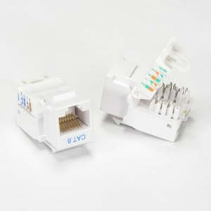 縮圖：Cat.6 Tool Less Keystone Jack Yellow