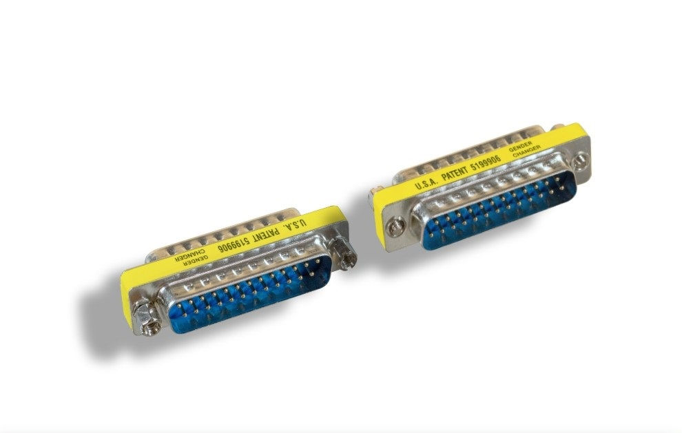 DB25 Male/Male Mini Gender Changer