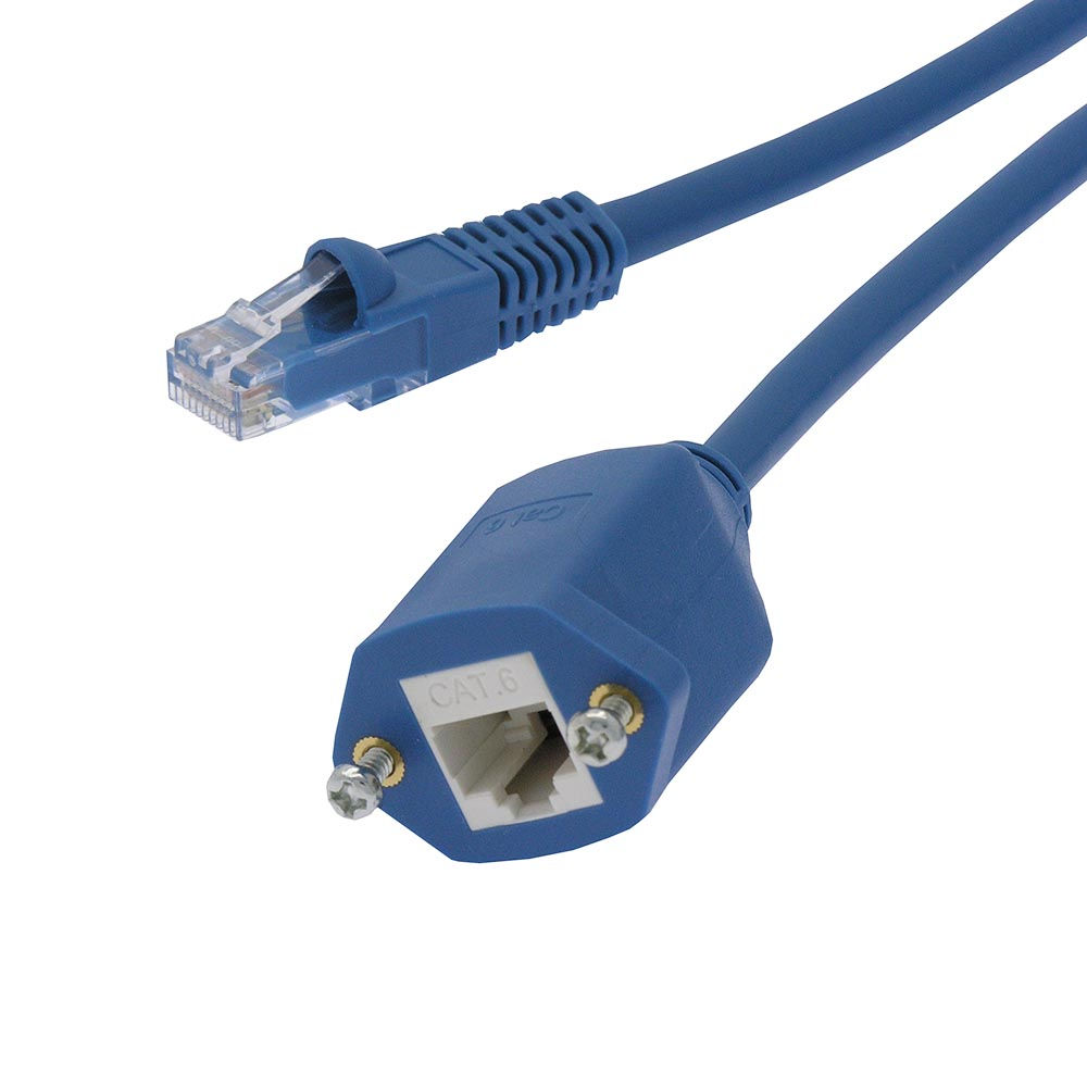 Panel-Mount Cat.6 Ethernet Cable