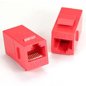 Thumbnail: Cat.6 Inline Coupler w/Keystone Latch