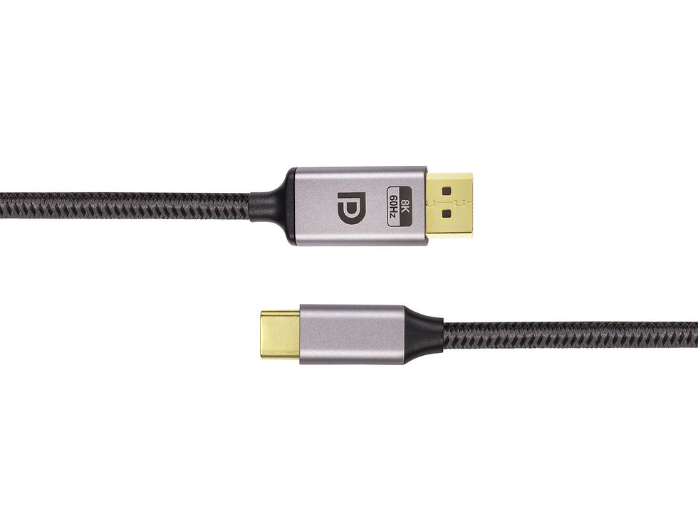 Thumbnail: 3FT 8K DisplayPort 1.4 M to USB TYPE C M Cable (Bi-directional) 8K@60Hz