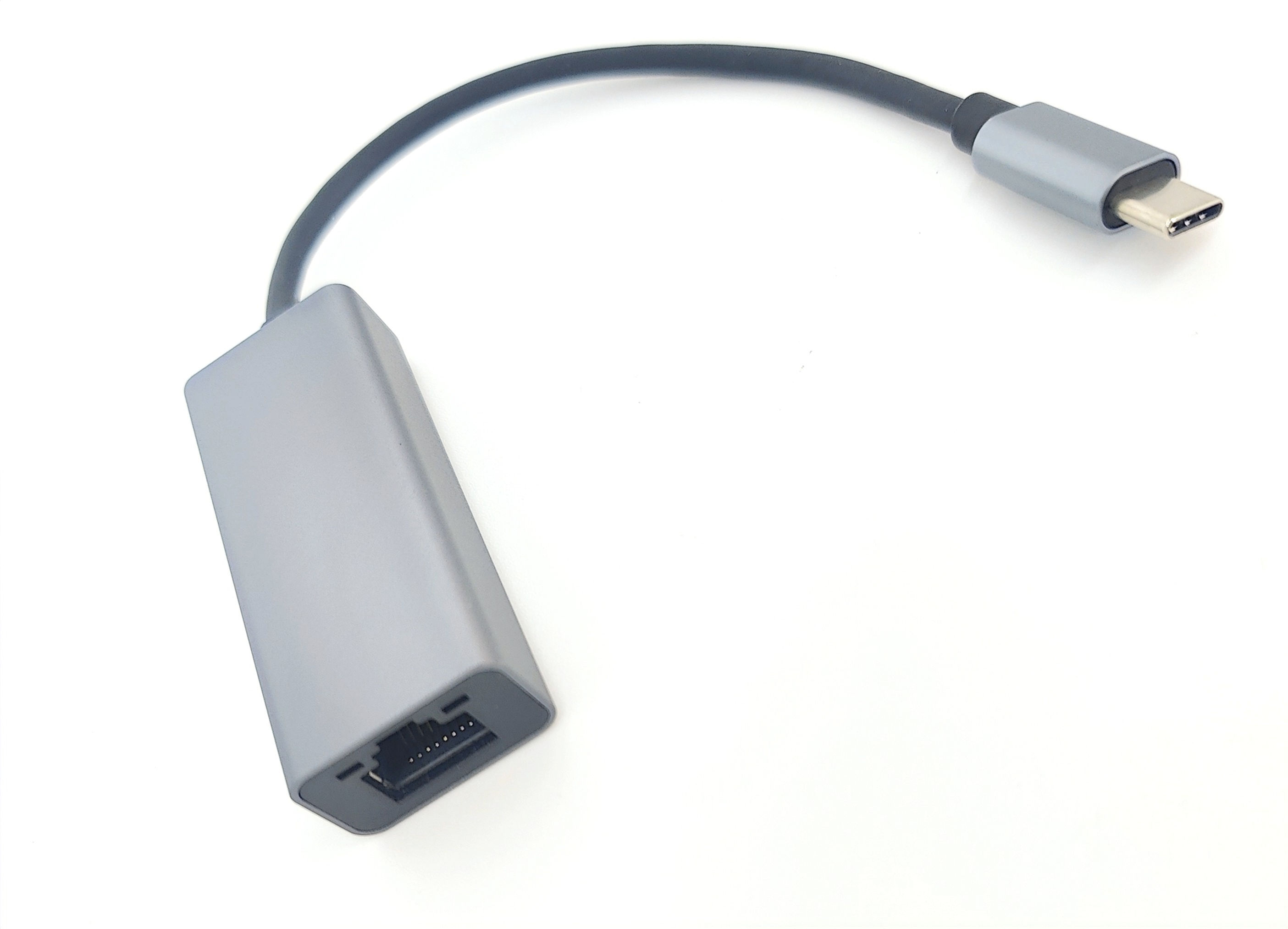 USB C Male To RJ45 Port Gigabit Adapter Ethernet LAN Converter