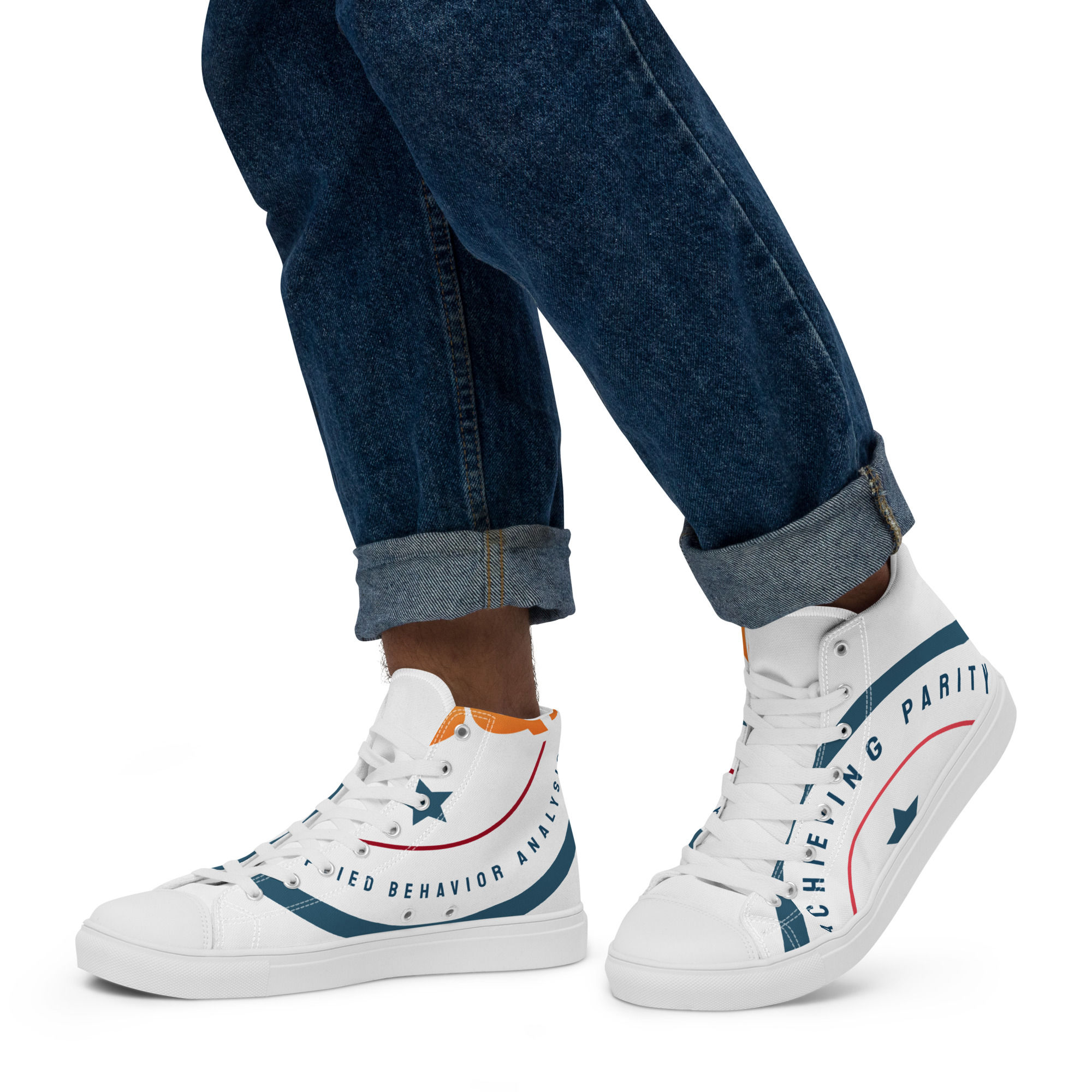 Men’s NASQN high top canvas shoes