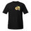 Thumbnail: Black t-shirt featuring a stylized lemon skull illustration by C. Clark.