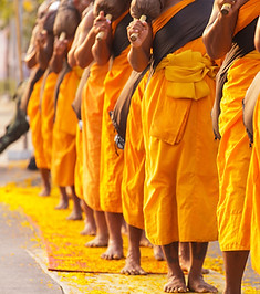 Monks in Thailand