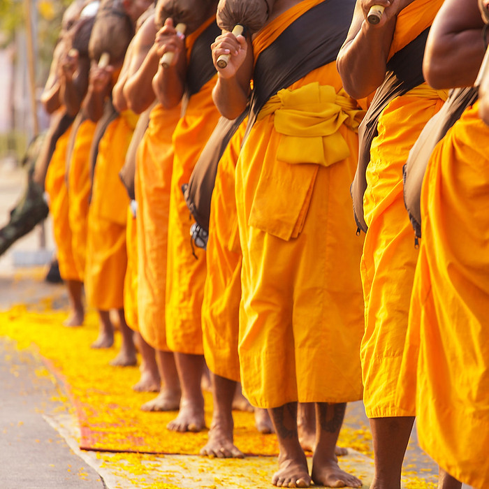 Monks in Thailand