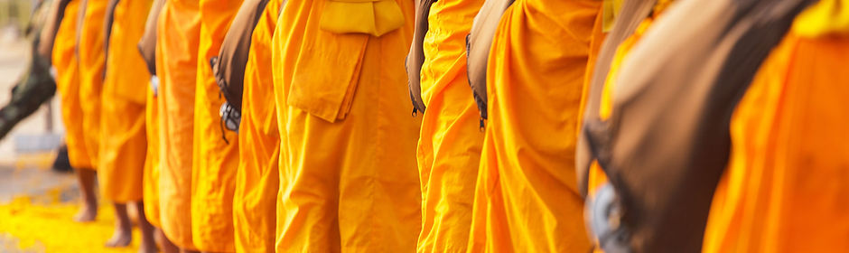 Monks in Thailand