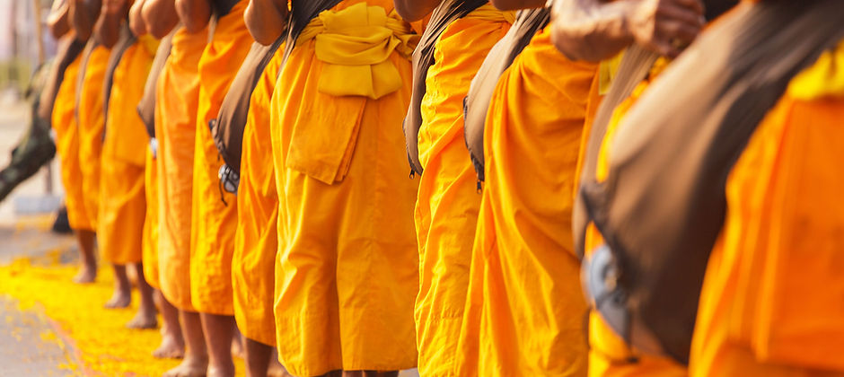 Monks in Thailand