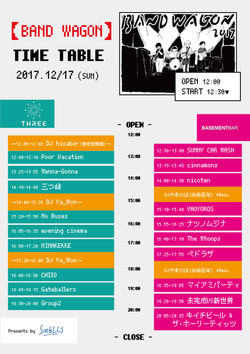 BAND WAGON TIME TABLE