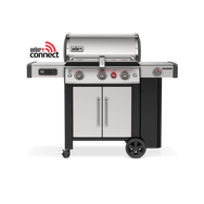 Weber Genesis S-335 3-Burner Liquid Propane Grill, Stainless Steel