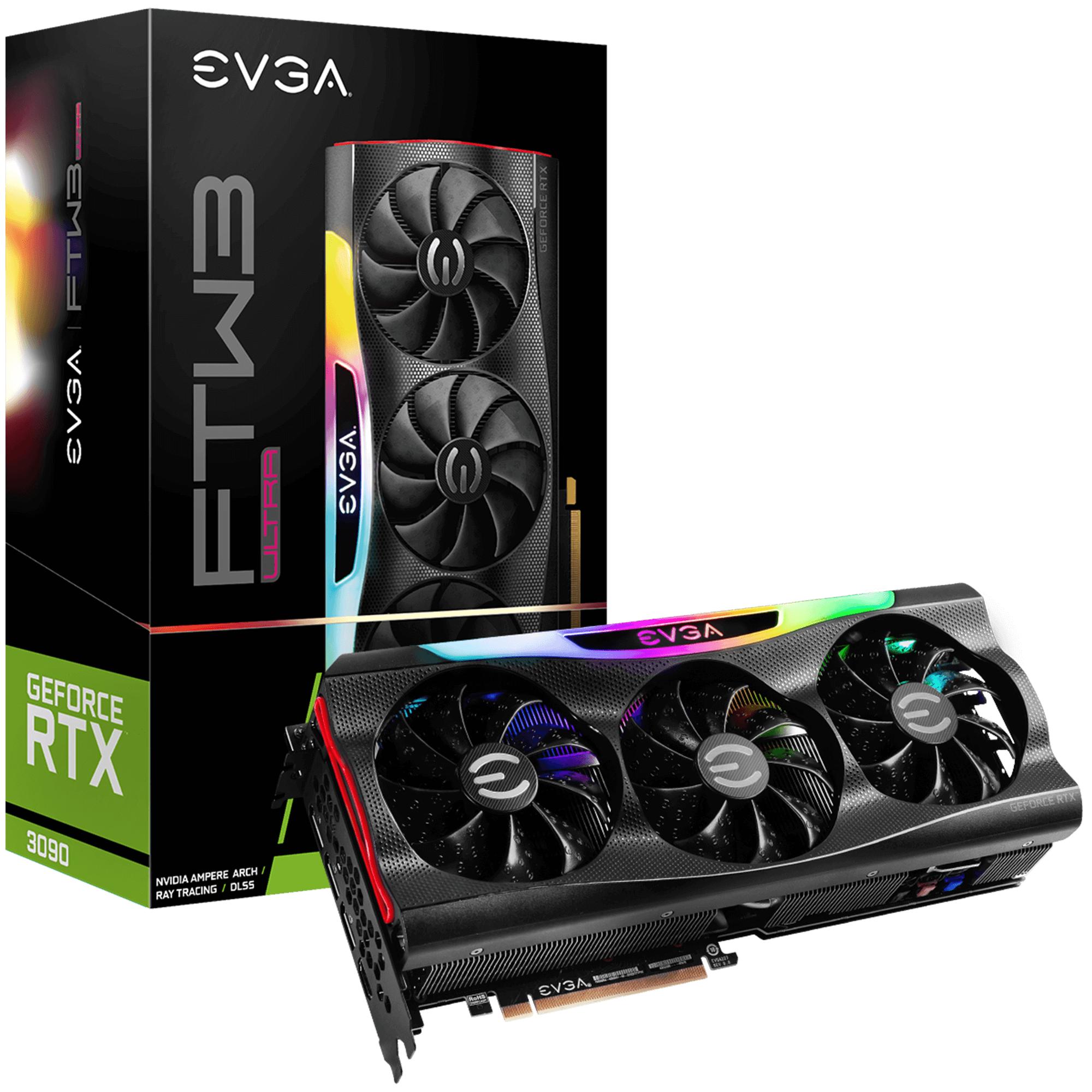 EVGA GeForce RTX 3090 FTW3 ULTRA GAMING, 24G-P5-3987-KR, 24GB GDDR6X, iCX3 Techn