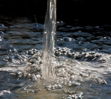 Water Splash Close-Up