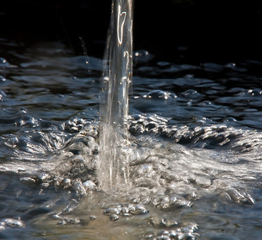 Water Splash Close-Up