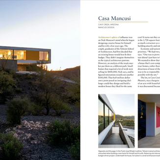 Casa Mancusi Featured in Residential Design Magazine